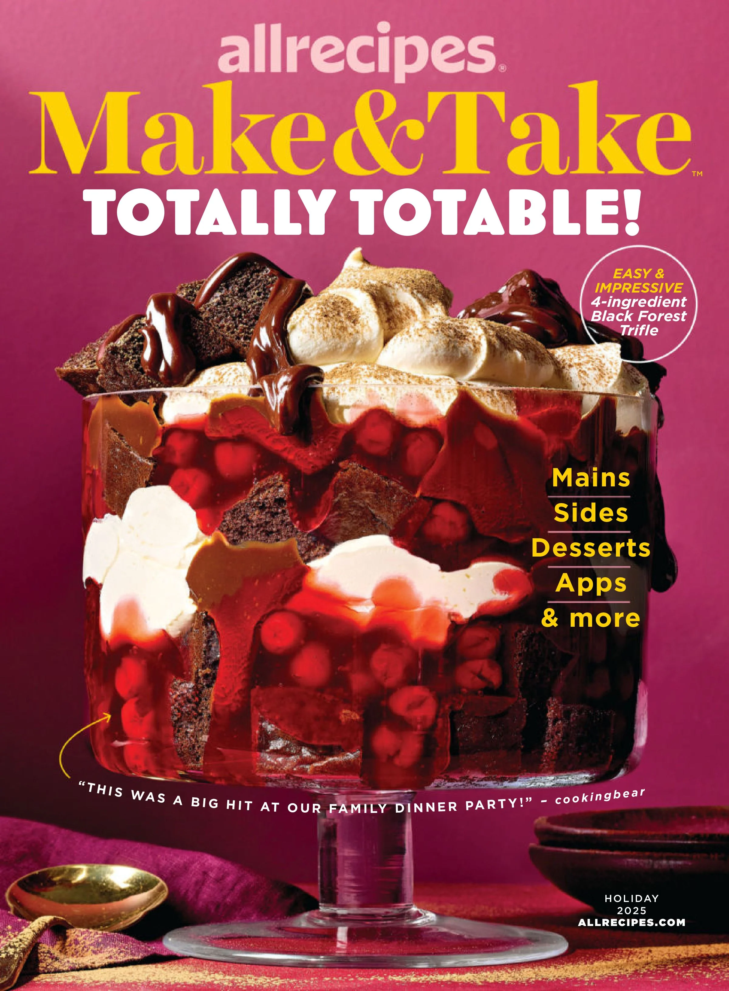 Allrecipes – Make & Take, Holiday 2025 Magazine Digital