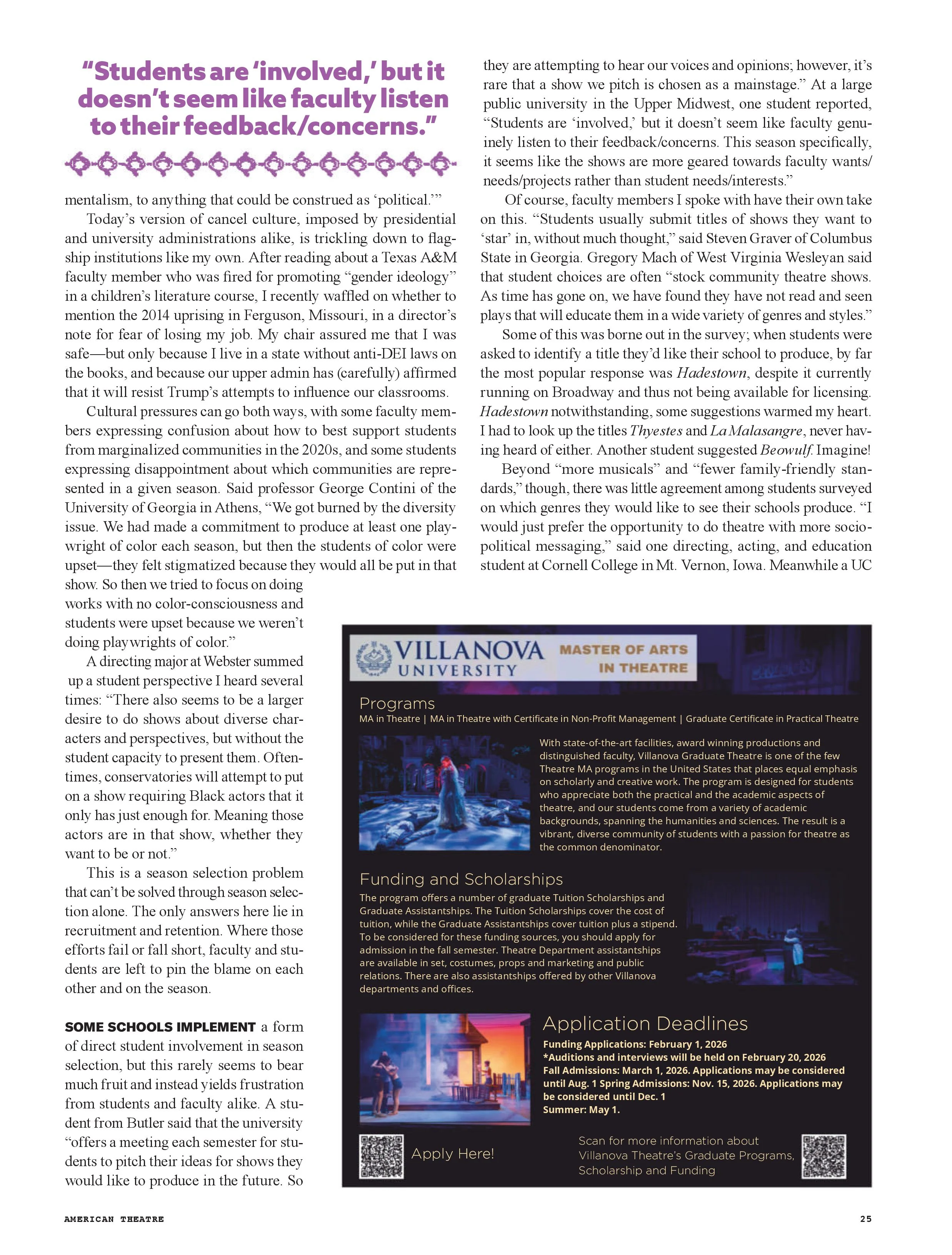 American Theatre – Winter 2026 Magazine Digital - Image 3