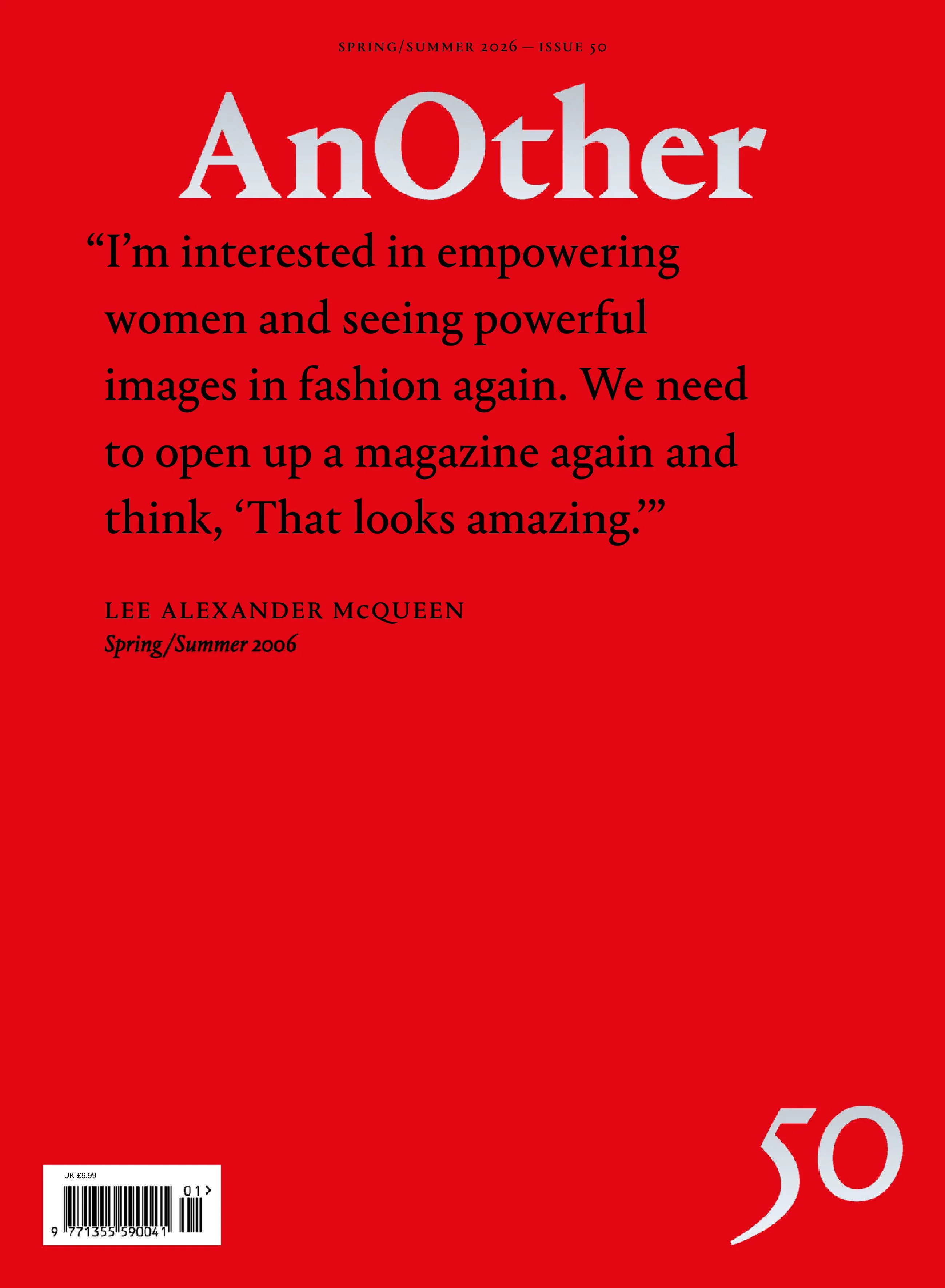 AnOther Magazine – Issue 50 Spring/Summer 2026 Magazine Digital - Image 17