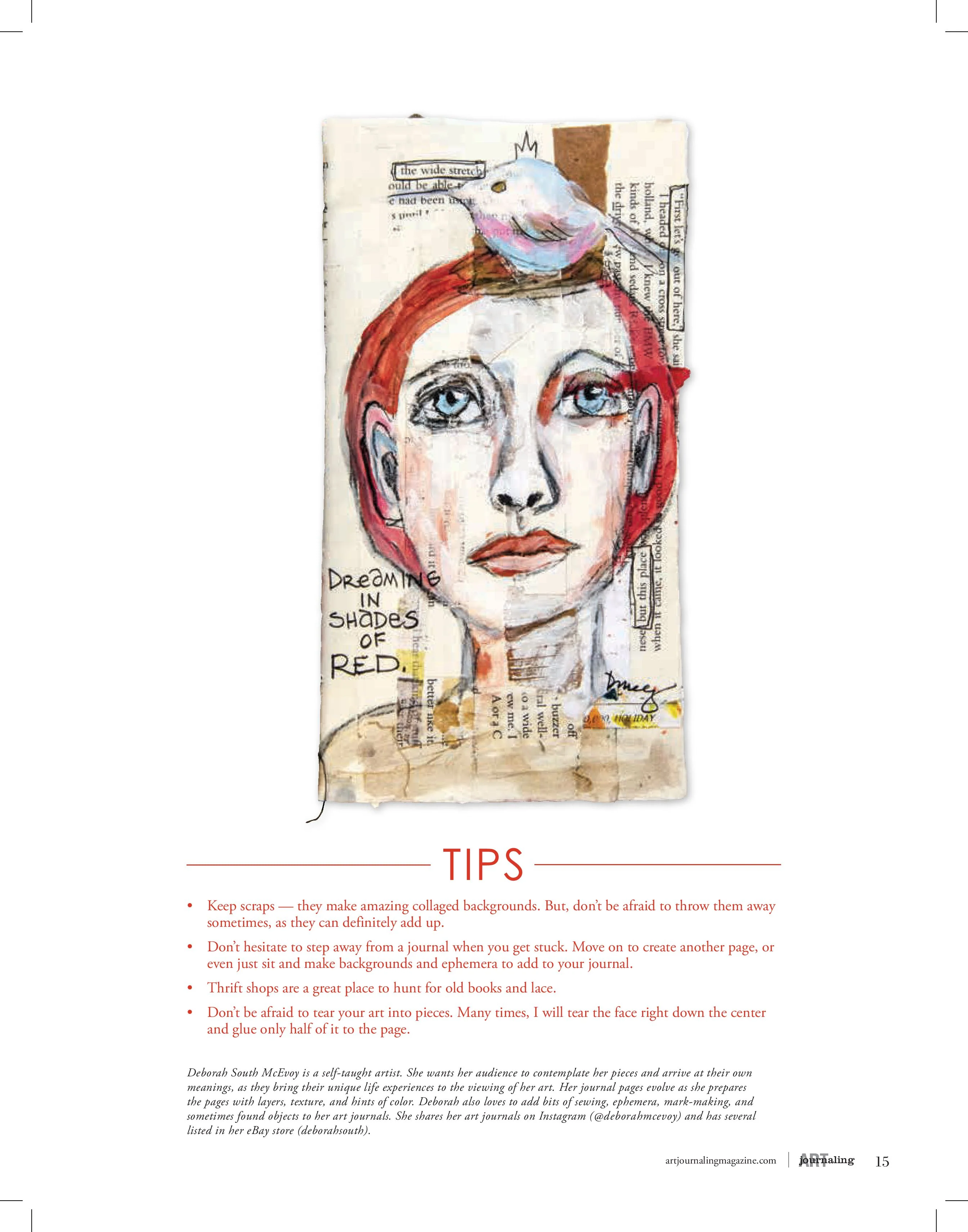 Art Journaling – July/August/September 2024 Magazine Digital - Image 2