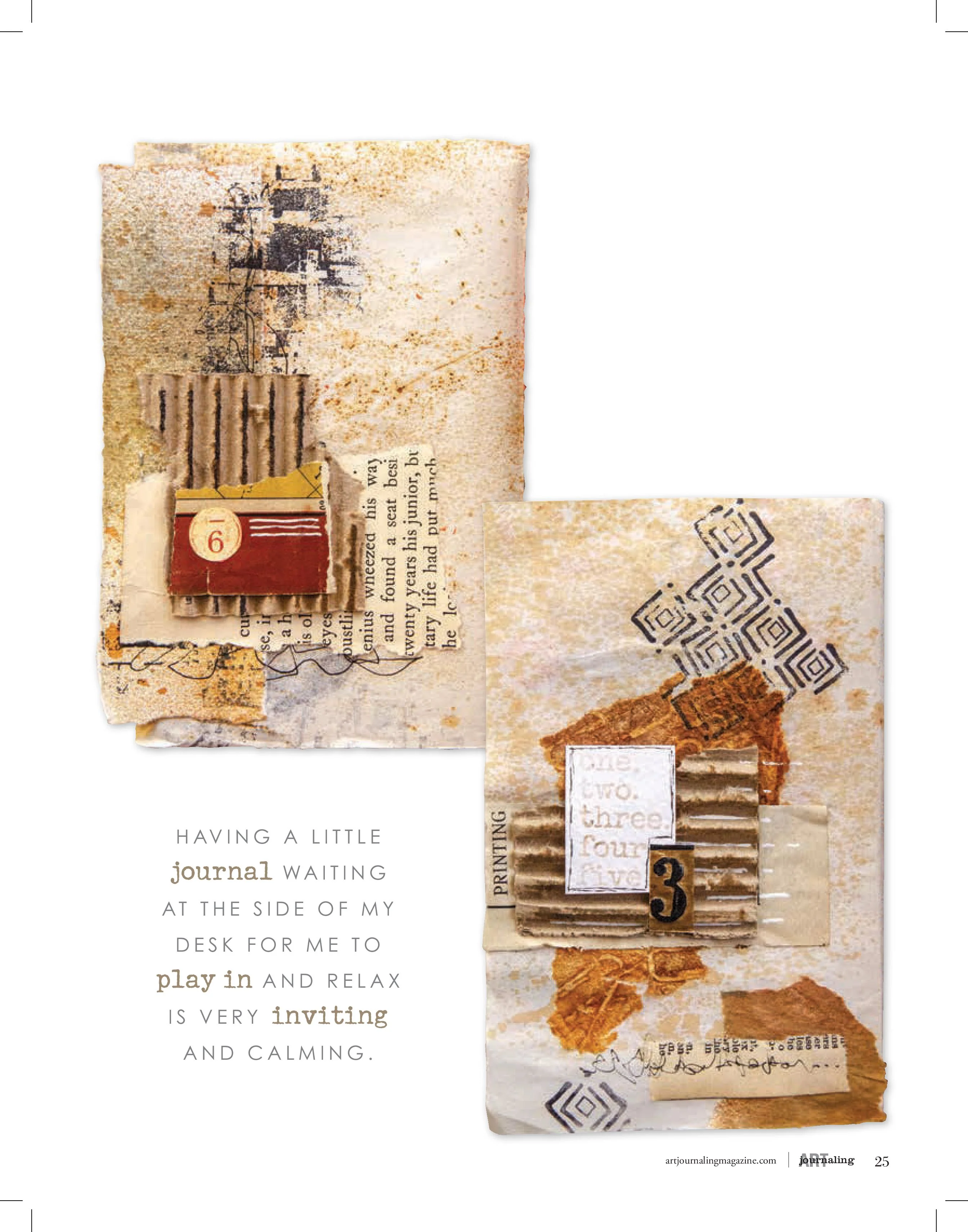 Art Journaling – July/August/September 2024 Magazine Digital - Image 3