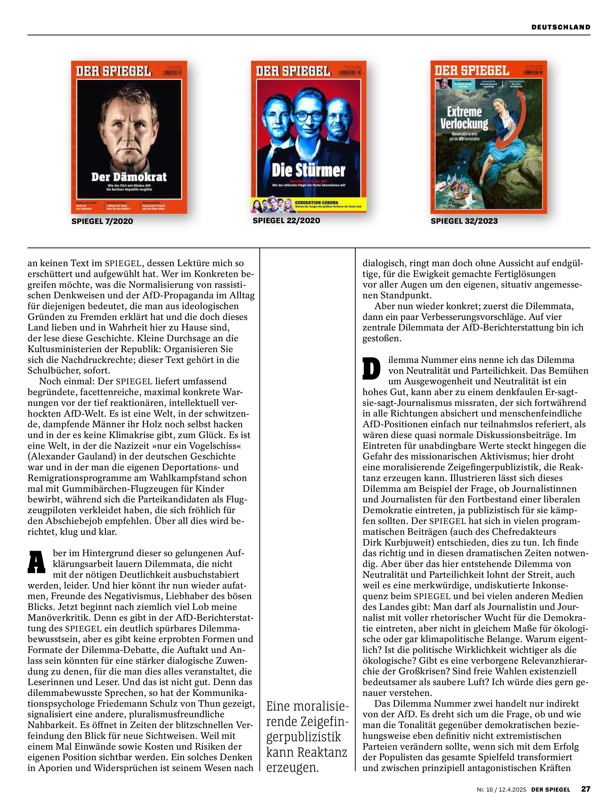 Der Spiegel – 12 April 2025 Magazine Digital - Image 3