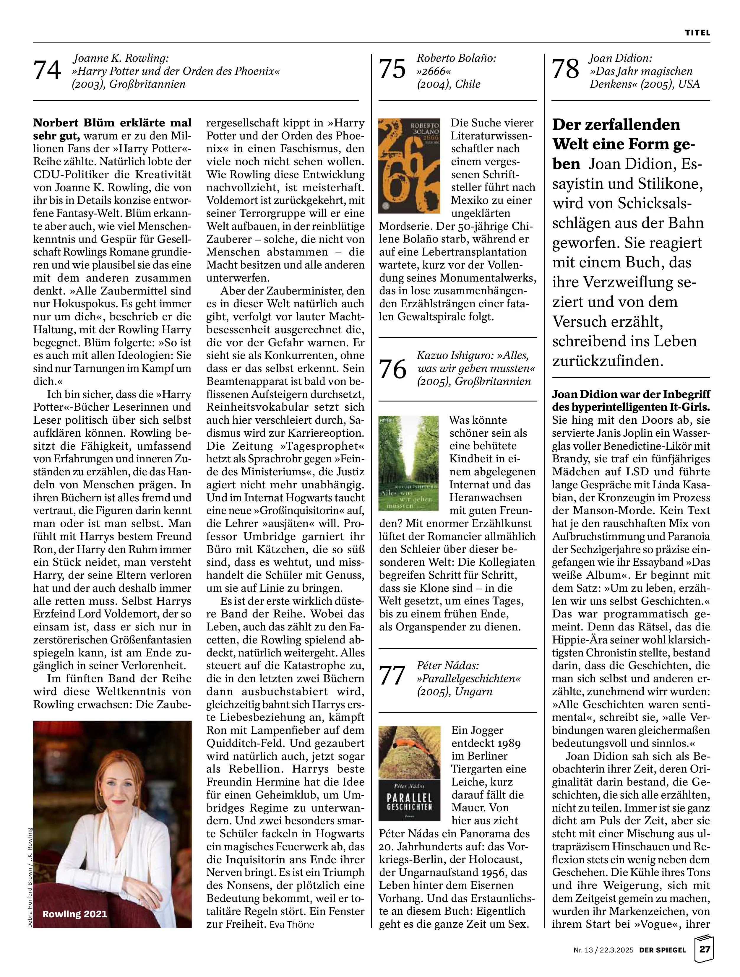 Der Spiegel – Nr. 13, 2025 [GER] Magazine Digital - Image 3