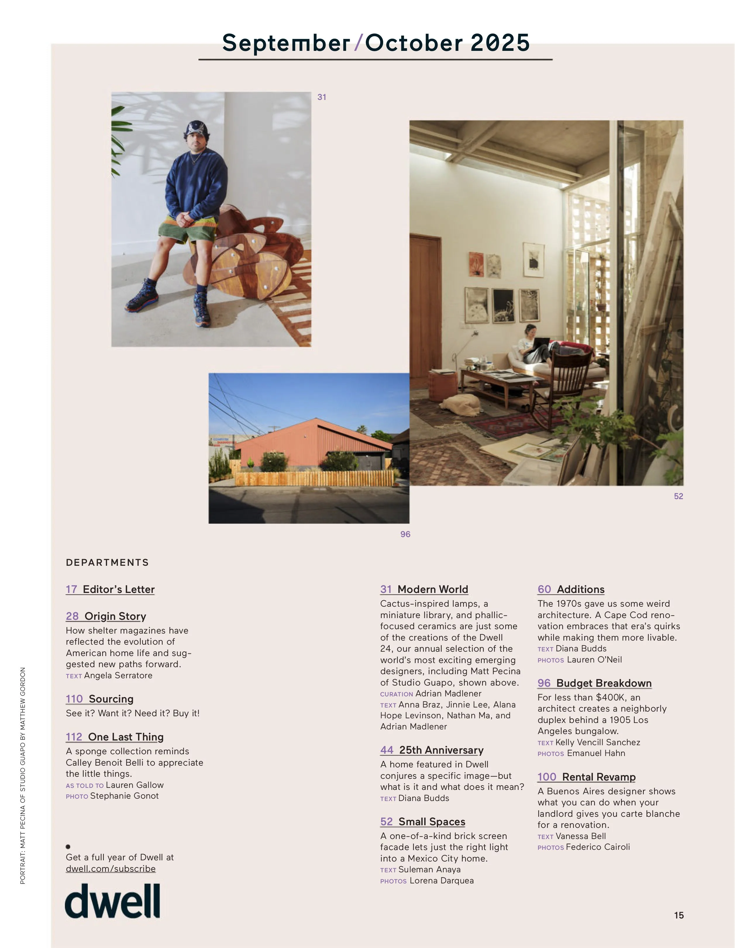 Dwell – September/October 2025 Magazine Digital - Image 2