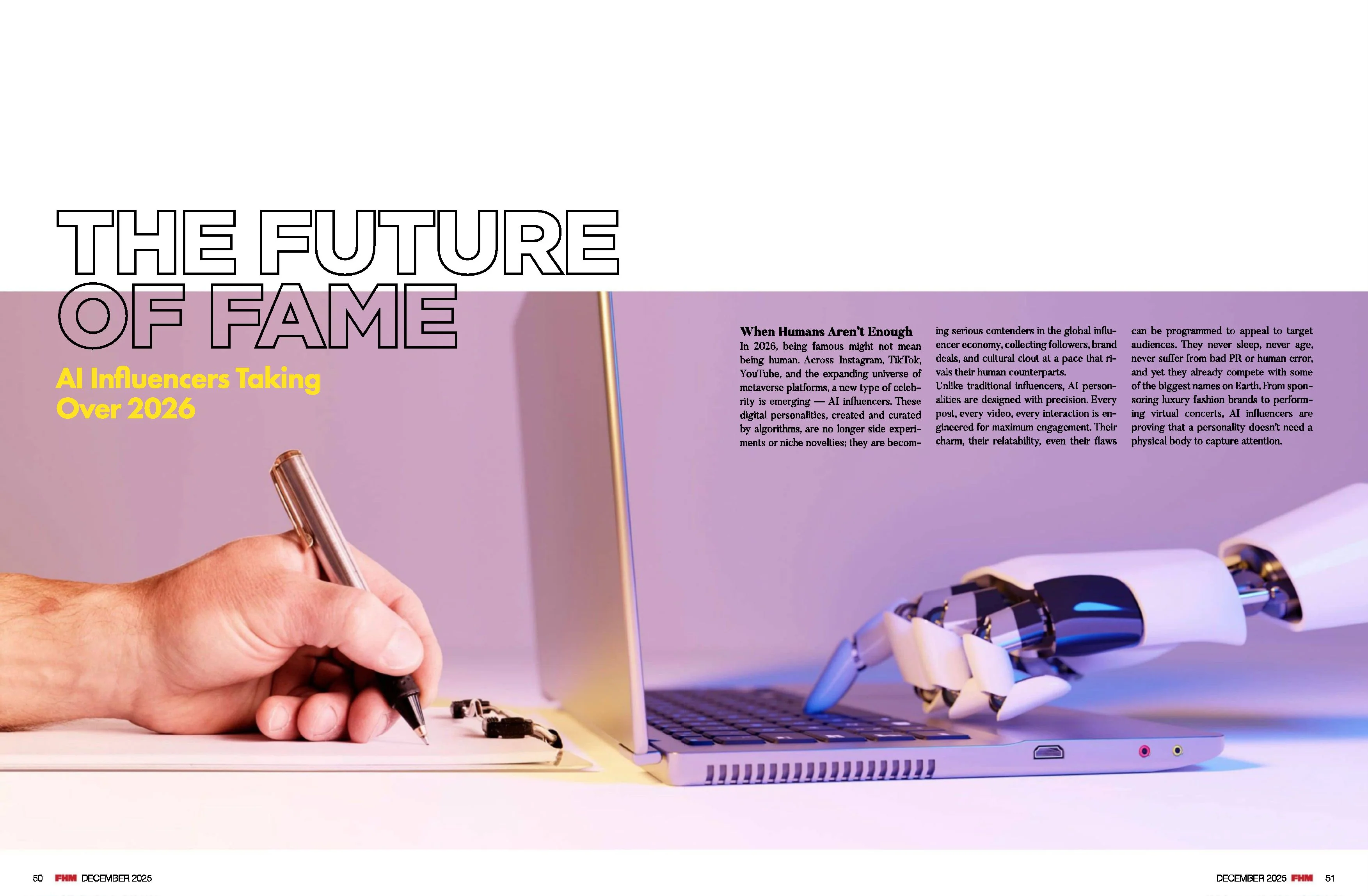 FHM USA - December 2025 Magazine Digital - Image 3