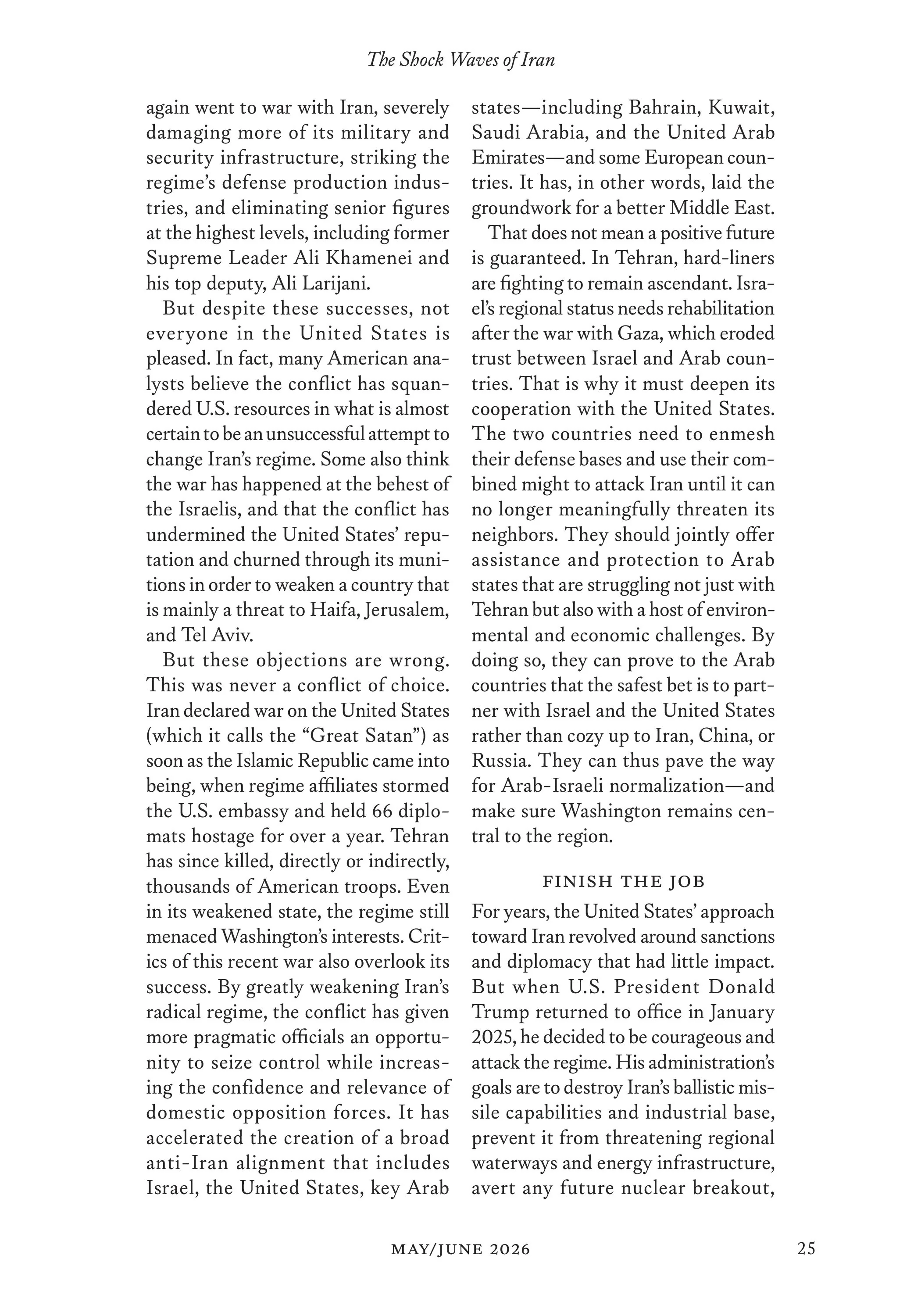 Foreign Affairs –  May/June 2026 Digital Magazine - Image 3