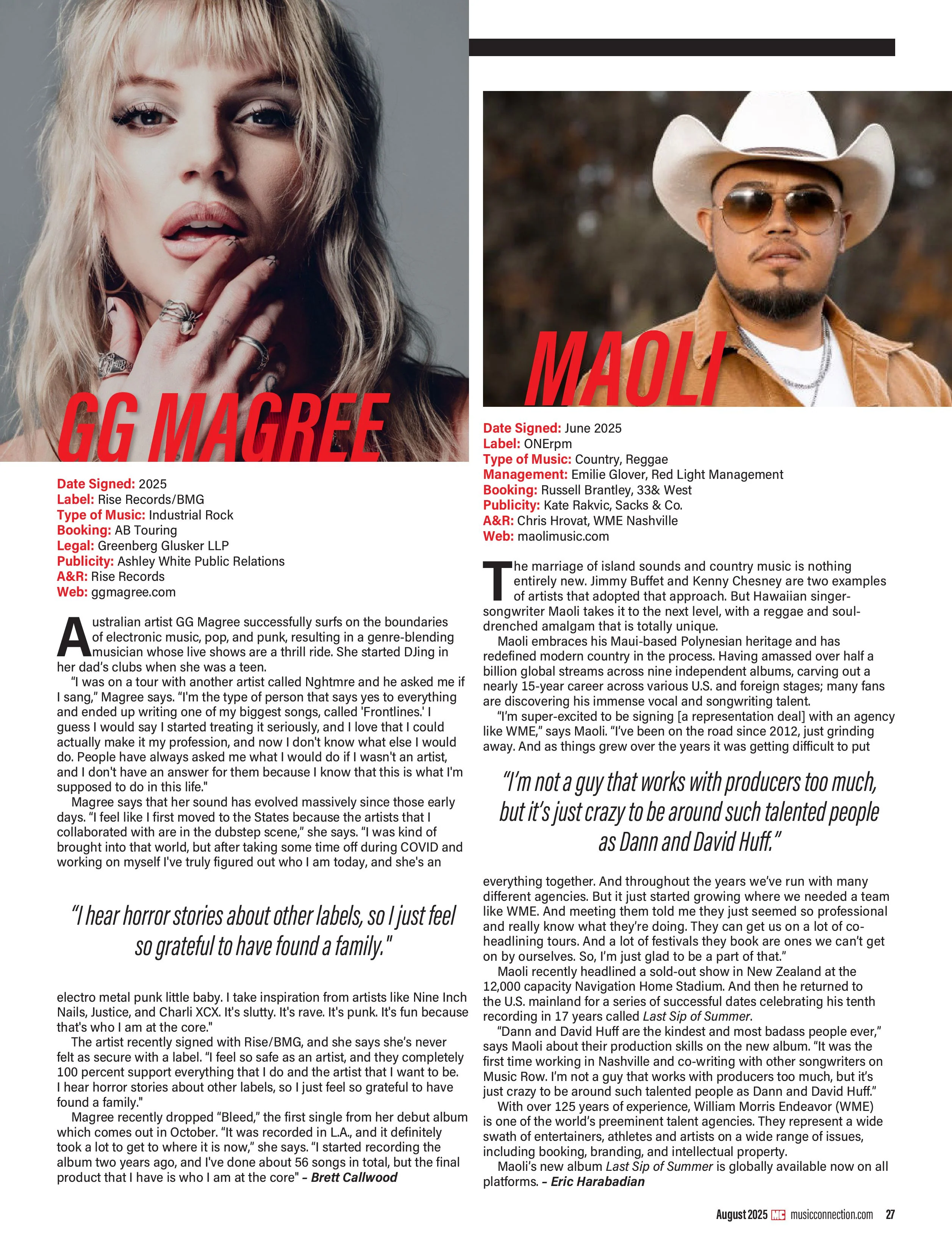 Music Connection – August 2025 Magazine Digital - Image 3