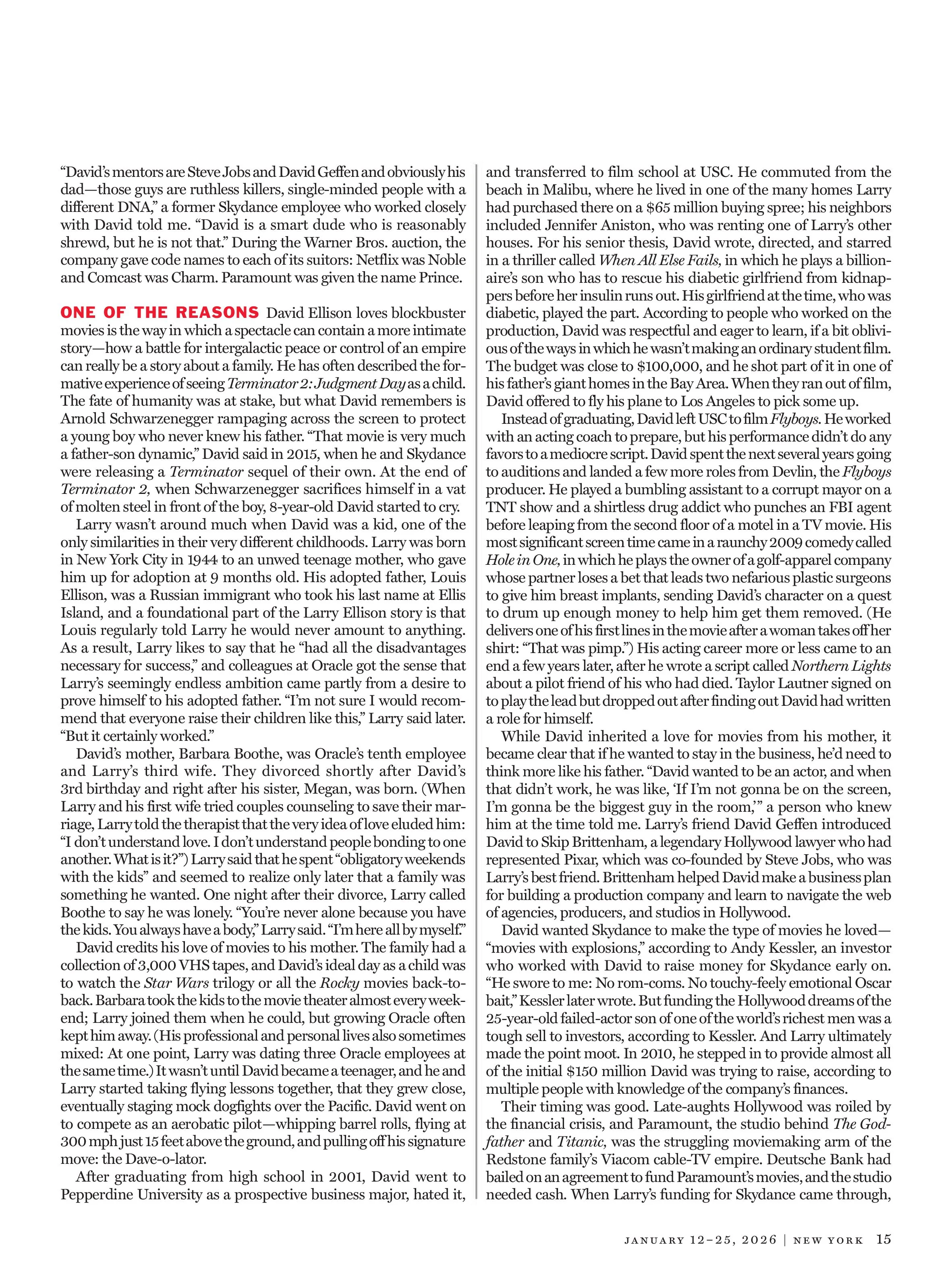 New York Magazine – January 12/25, 2026 Magazine Digital - Image 2