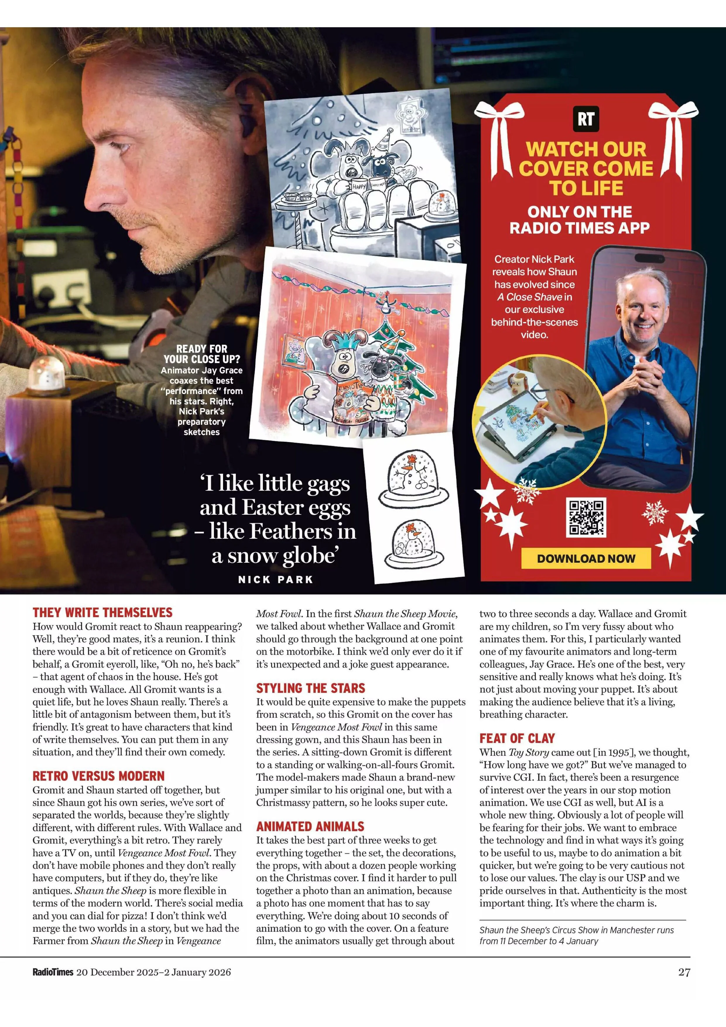 Radio Times – 20 December/January 02, 2025 Magazine Digital - Image 3