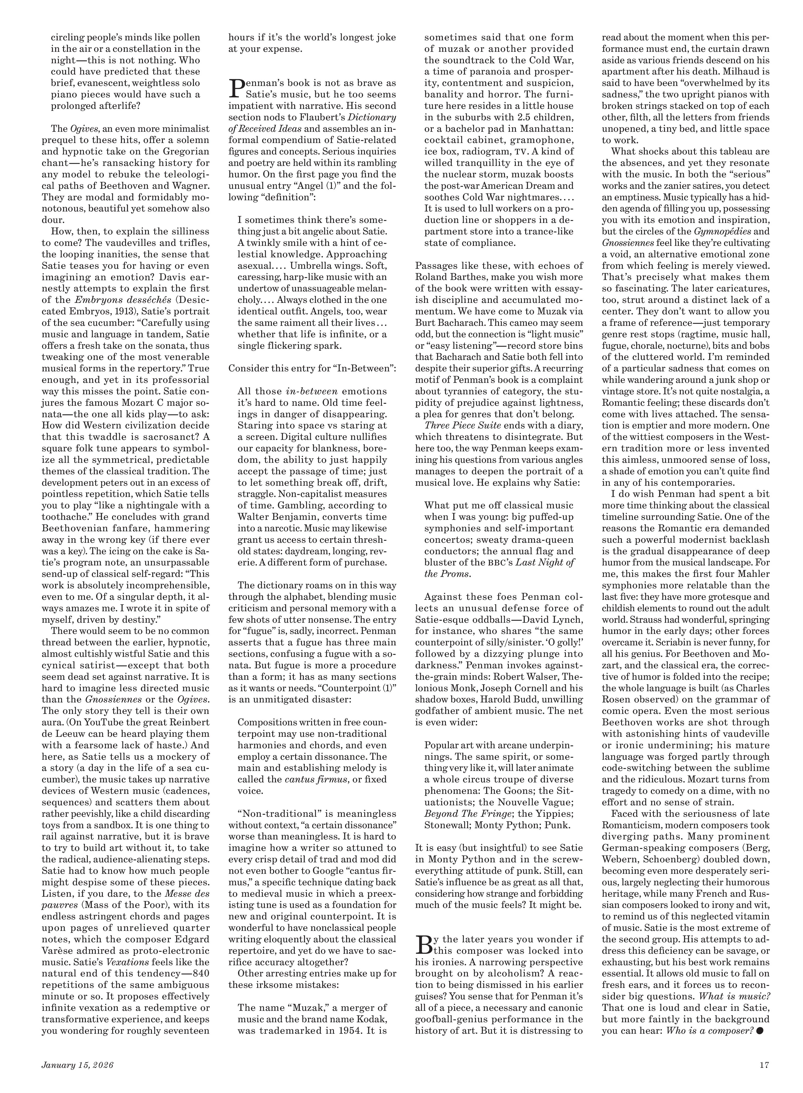 The New York Review of Books – January 15, 2026 Magazine Digital - Image 2