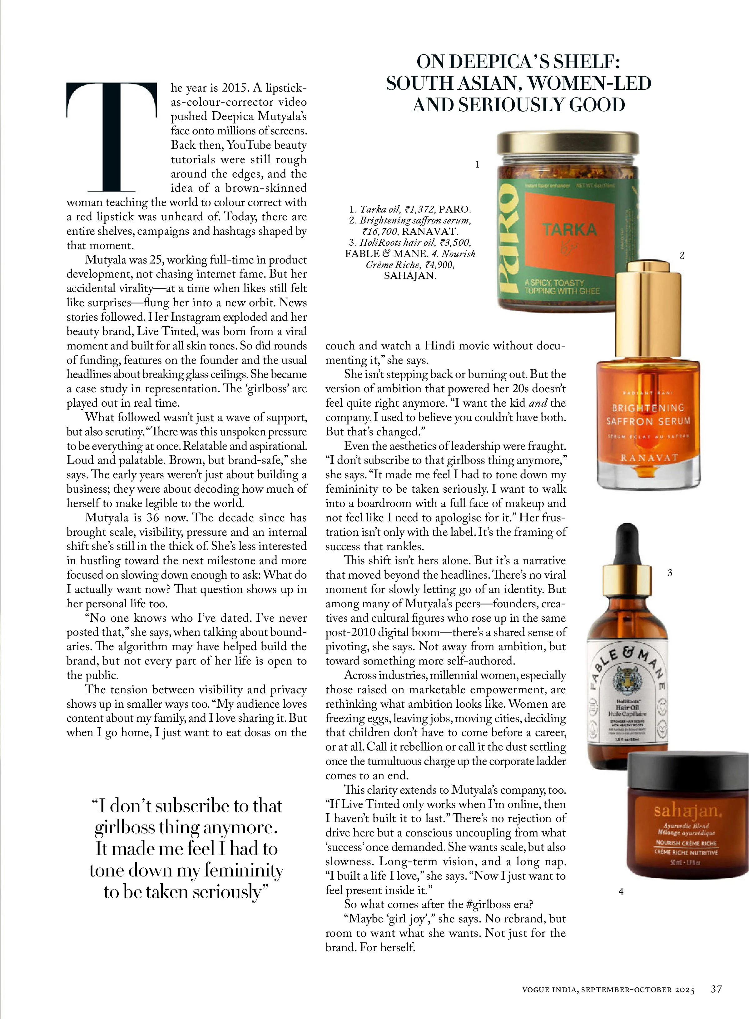 VOGUE India – September October 2025 Magazine Digital - Image 4