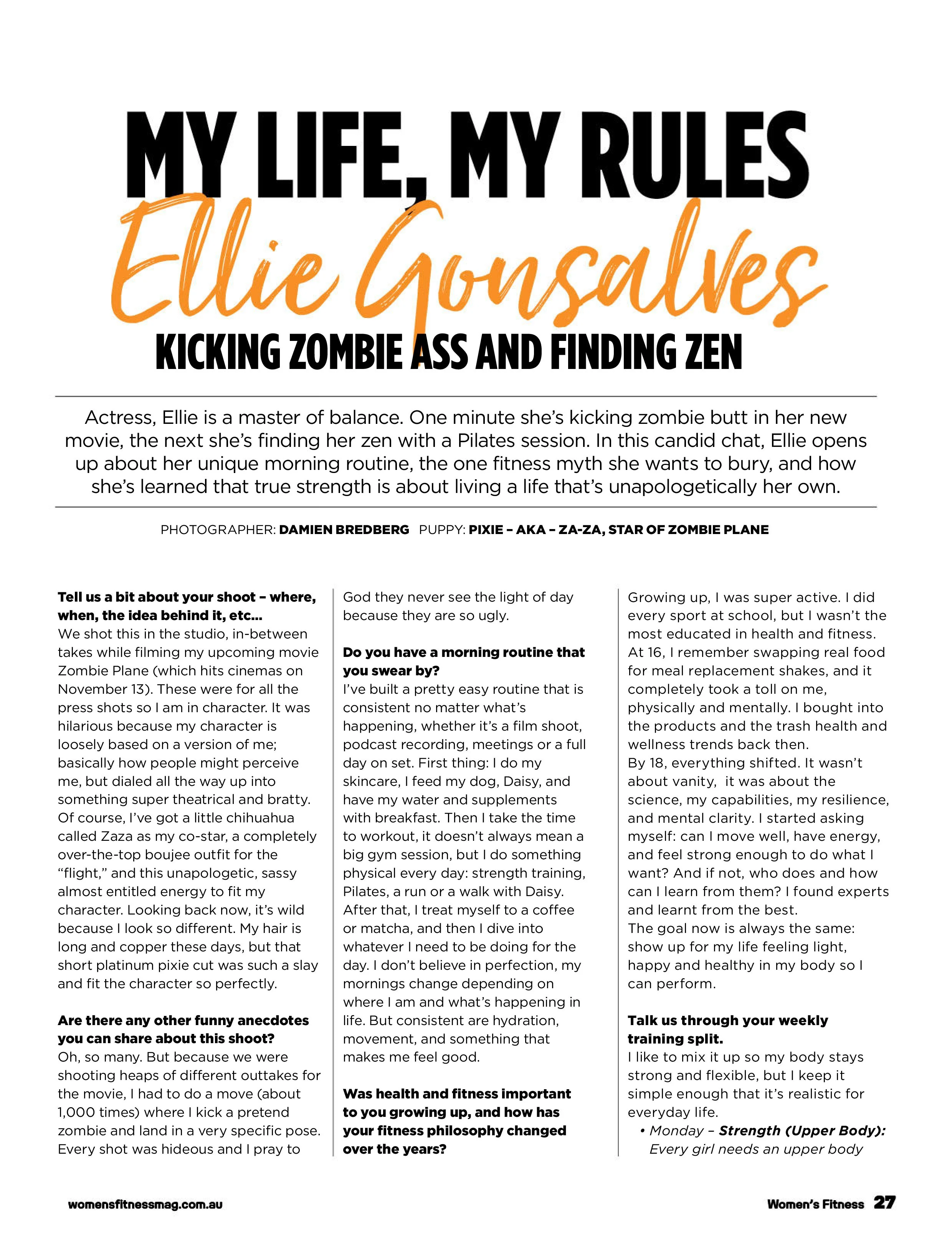 Women’s Fitness Australia New Zealand – October/November 2025 Magazine Digital - Image 3